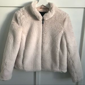 LIKE NEW - Banana Republic Faux Fur Jacket